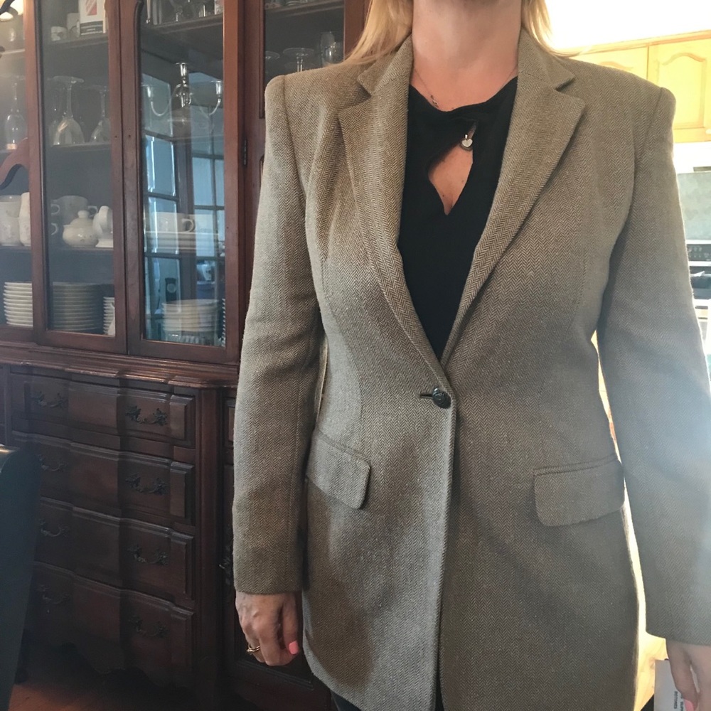 Amazing Y2K Ralph Lauren brown Blazer brand new - Picture 4 of 5